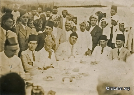 1939 - Palestinian delegation in Aden